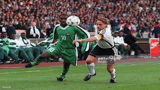 Jay-Jay Okocha vs Germany (22 April 1998)