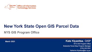 NYS Open GIS Parcel Data