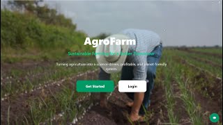 AgroFarm – A Smart Web Platform for Modern Agriculture