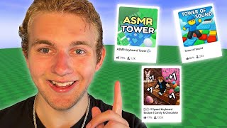 I tested ASMR Roblox games