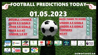 Football Predictions Today (01.05.2023)|Today Match Prediction|Football Betting Tips|Soccer Betting