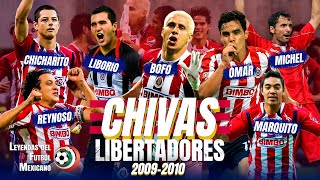 El camino de las CHIVAS rumbo a la FINAL de COPA LIBERTADORES 2010 🐐 Partido a Partido 🔴⚪
