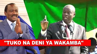 Finally Gachagua endorses Kalonzo for President 2027, Listen to what he said today in Makueni!🔥