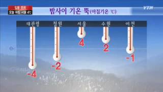 입동 추위...오늘 아침 서울 4℃ / YTN