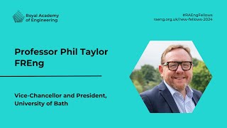 New Fellow 2024: Professor Phil Taylor FREng