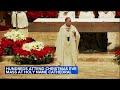 parishioners fill holy name cathedral for midnight mass in celebration of christmas