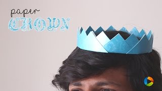 How to make Paper Crown - Easy DIY arts and crafts