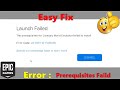 Epic Games Prerequisites failed | Fix error LS-0019 | 100% Working