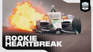 Caio Collet's Indy 500 Ends in Fiery Incident | 2026 INDYCAR