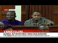 MP Babu Owino to be escorted to hospital as six co-accused spend the night in police custody