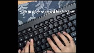 KEYBOARDING AND DOCUMENT PROCESSING: AAE (Week 3)