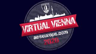 AES Virtual Vienna Convention Goes Live Online, June 2 - 5