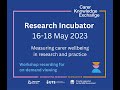 CKE Research Incubator 2023: Measuring carer wellbeing research and practice