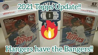 💥 HUGE ROOKIE PULL 🤯 2021 Topps Update Hanger Boxes!!