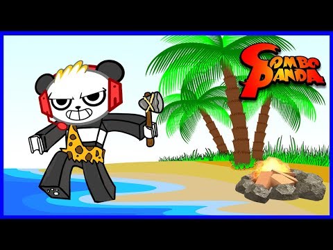Roblox Booga Booga Caveman Combo Lets Play With Combo Panda - 