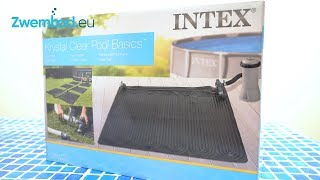 Intex zonneverwarming voor het zwembad