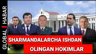 HOKIMLAR PREZIDENT BUYRUGʻI BILAN \