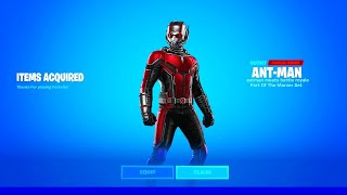 NEW ANT MAN RELEASE DATE! (Fortnite Season 4 Marvel Skin)