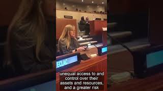 Diane Bergeron's Intervention at the the 63rd session of the Commission on the Status of Women (CSW)