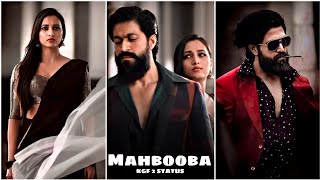 Kgf Chapter 2 :Mehabooba fullscreen whatsapp status | Mehabooba Song Status | Srinidhi Shetty Status