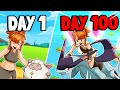 I Spent 100 DAYS in PALWORLD HARDCORE! (Full Movie)