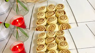 Bur qaarfo casariyo macaan || cinnamon rolls salwa arab👩🏼‍🍳