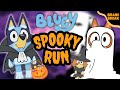 Bluey Halloween Run | Brain Break | Halloween Game | Go Noodle | Bluey and Bingo Chase