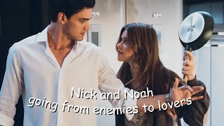 Nick and Noah going from enemies to lovers in 8 minutes (My Fault/Culpa Mia)