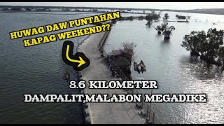 DINADAGSA KAPAG WEEKEND???? |DAMPALIT MALABON MEGA DIKE | YAMAHA NMAX 2023 V2|