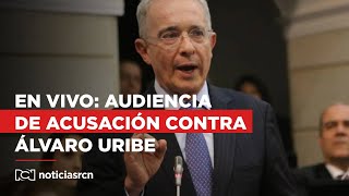 Audiencia de acusación contra el expresidente Álvaro Uribe