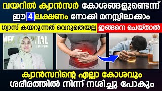 വയറിൽ ക്യാൻസർ കോശങ്ങളുണ്ടെന്ന് ഈ ലക്ഷണങ്ങൾ നോക്കി മനസ്സിലാക്കാം|