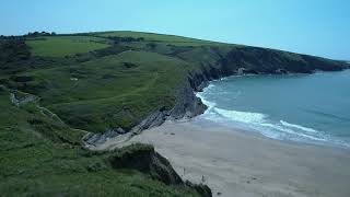 Mwnt Ceredigion Drone - The Shed Wedding Venue