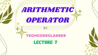 PYTHON ARITHMETIC OPERATORS EXPLAINED:#learnpython #datascience #machinelearning