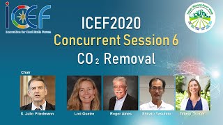 ICEF2020 | CS6: CO2 Removal