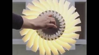 Amazing spinning lamp.......