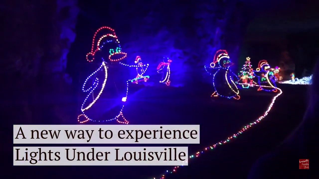 Christmas Express At Lights Under Louisville - Louisville Mega Cavern ...