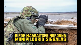 Väljaõpe - Kirde MKR miinipildurite laskeharjutus Sirgalas