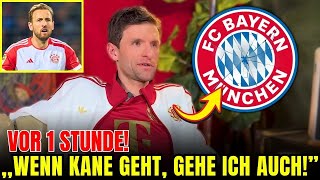 KANE-SCHOCK: MÜLLER droht mit ABGANG - 'Gehe wenn HARRY geht' | aktuelle nachrichten bayern münchen