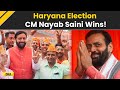 Haryana Election Results Update: CM Nayab Singh Saini Wins From Ladwa, Defeats Congress's Mewa Singh