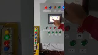 Car Parking system using PLC and HMI | Delta HMI | #youtubeshorts #viral #hmi #plc #electrical