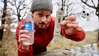 ANALICÉ AGUA DE MONTAÑA VS AGUA DE CIUDAD ☠️