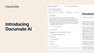 Introducing Documate AI