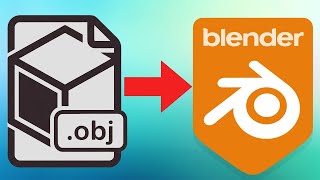 How to Import an OBJ File into Blender