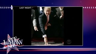 Donald Trump's Star Attacked On Hollywood Walk Of Fame