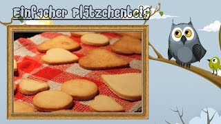 Einfacher Plätzchenteig