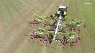 CLAAS LINER four-rotor swathers. More than 20 years.