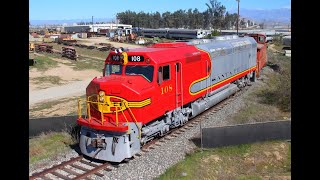 ATSF FP45 #108 @socalrailwaymuseum; Perris, CA; February 2022