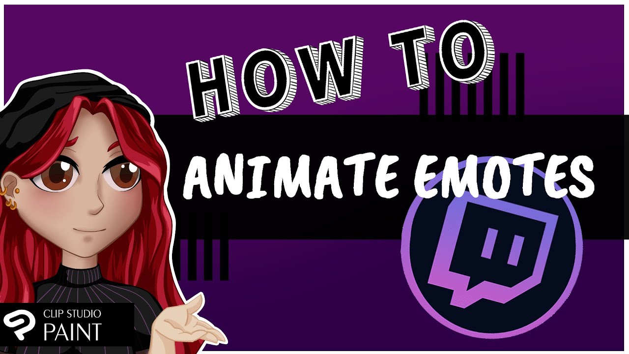 How To Make Animated Emotes Clip Studio Twitch Things Youtube