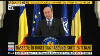 Traian Basescu, despre acciza la combustibil