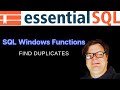 Find Duplicates using Window Functions | EssentialSQL